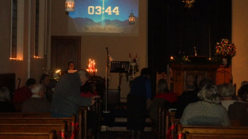 People at the halloween witness